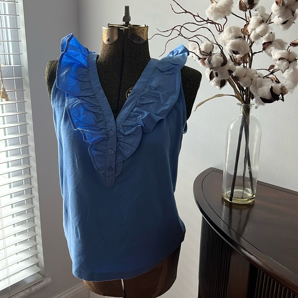 Light Blue Loft Blouse
